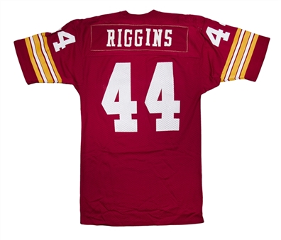 1976-77 John Riggins Game Used Washington Redskins Home Jersey 